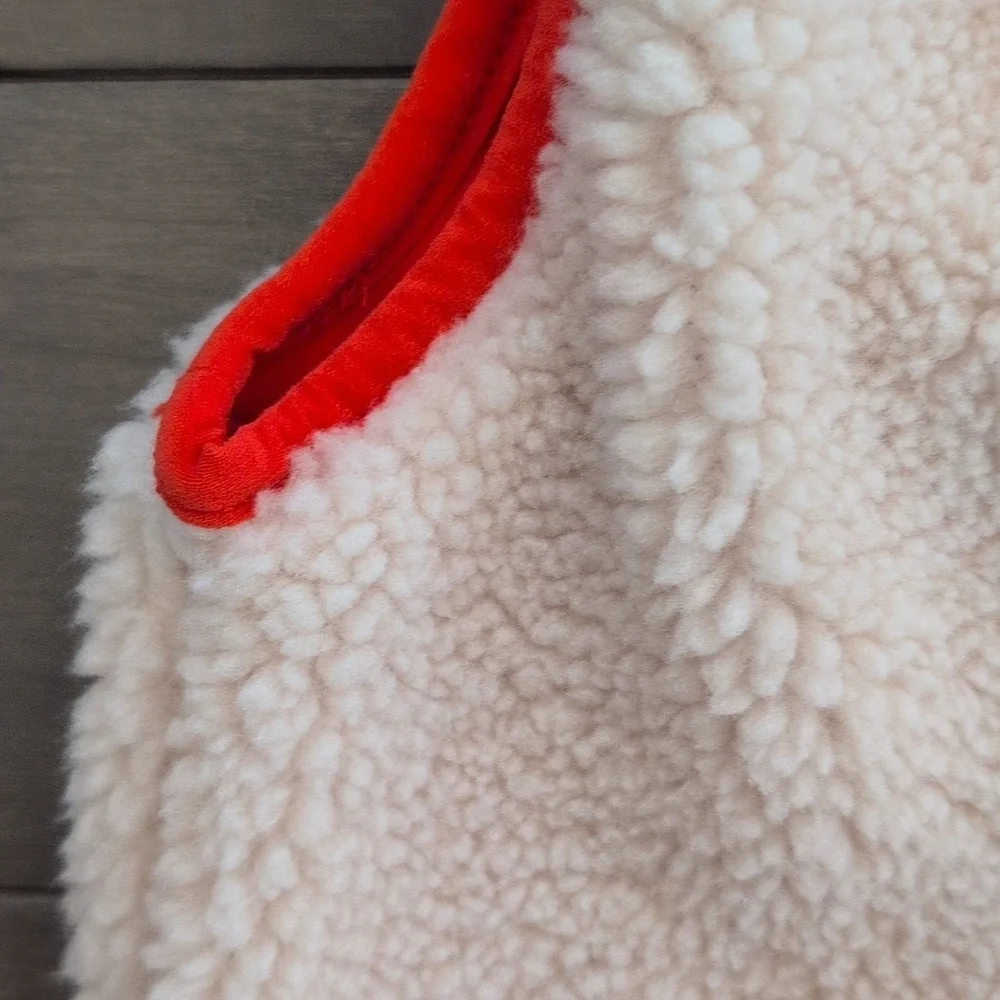 Hanna Andersson 12-18 Months Faux Shearling Vest